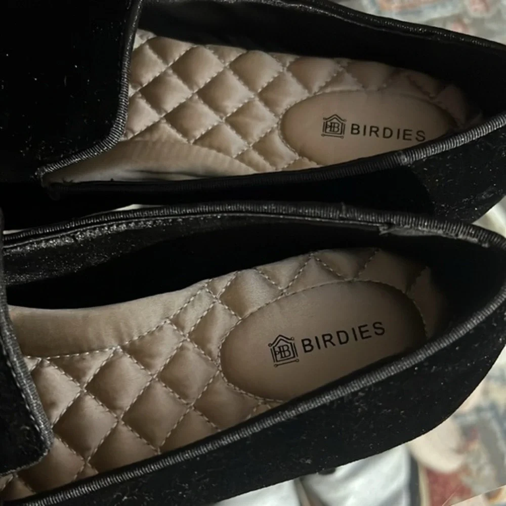 Black Velvet Flats size 7
